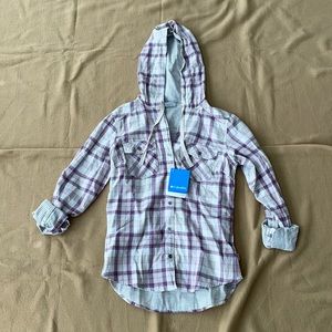 Columbia flannel in XS